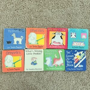 Sandra Boynton Board Book Lot - Colorful Kids Classics